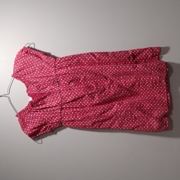 Girls 2 pieces set, Salmon Pink Dress and Off-white Top, Back to school - 5T & 4 - Picture 9 of 10